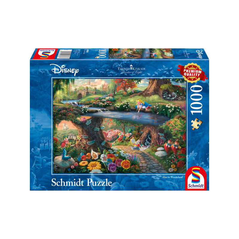 Puzzle disney – alicia en el país de las maravillas, rompecabezas