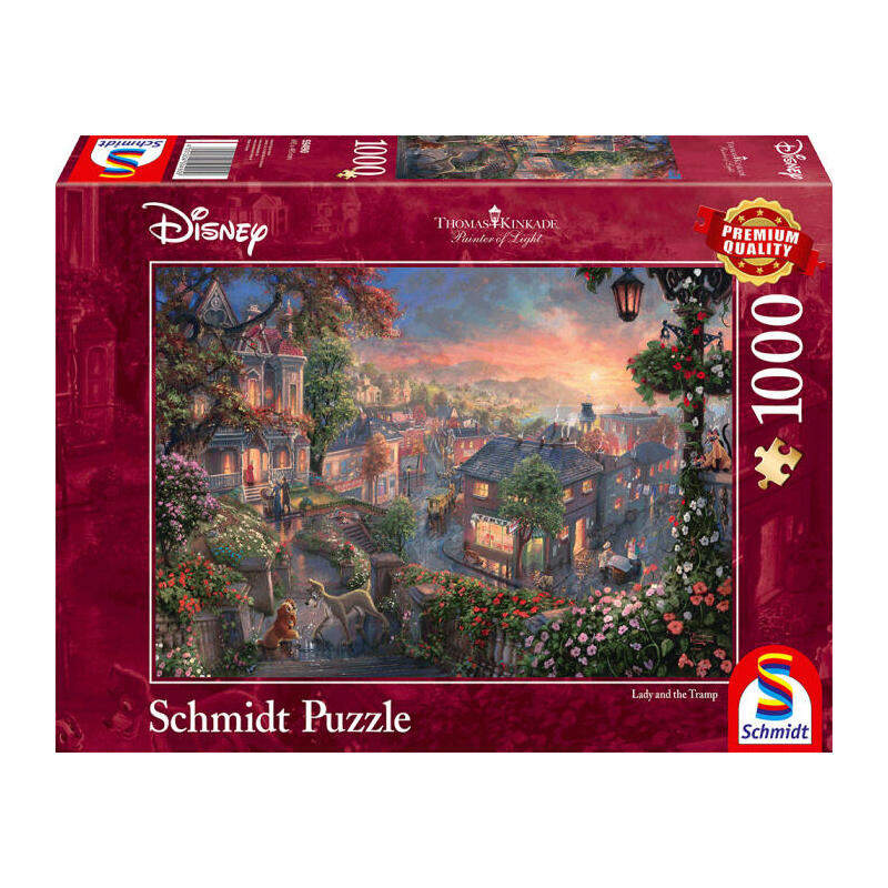 Puzzle disney: susi und strolch