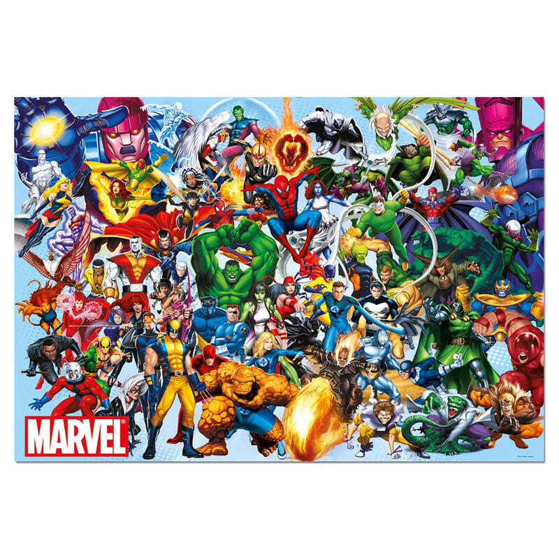Puzzle heroes de marvel 1000pzs