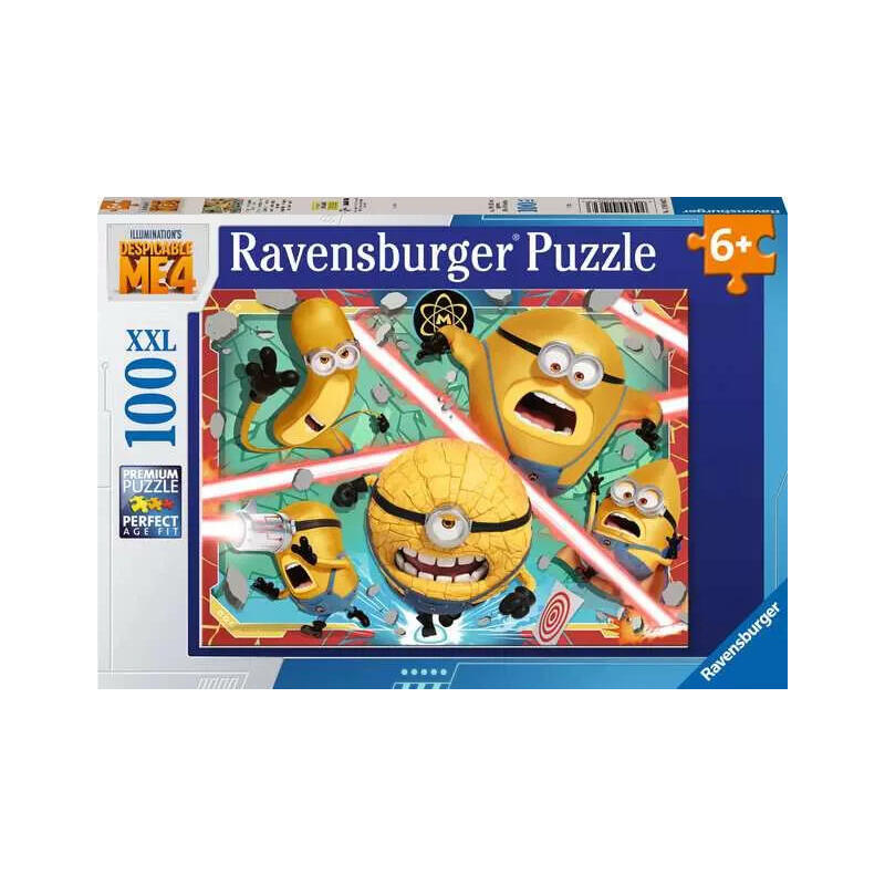 Puzzle infantil ravensburger mi villano favorito 4 100 piezas 12001062