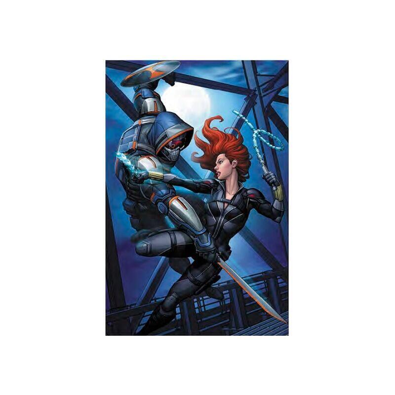 Puzzle lenticular marvel black widow y taskmaster