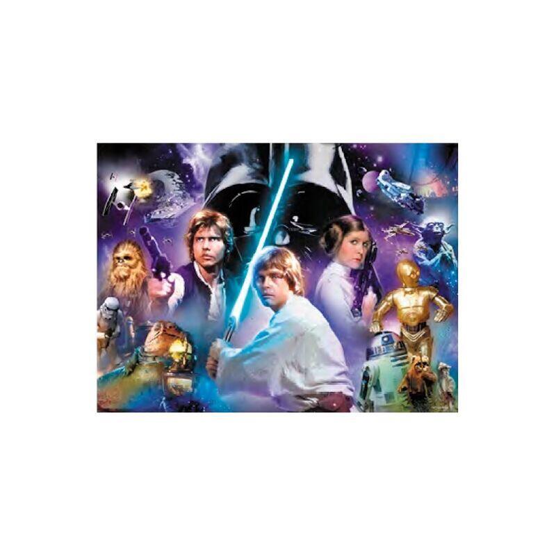 Puzzle lenticular star wars personajes