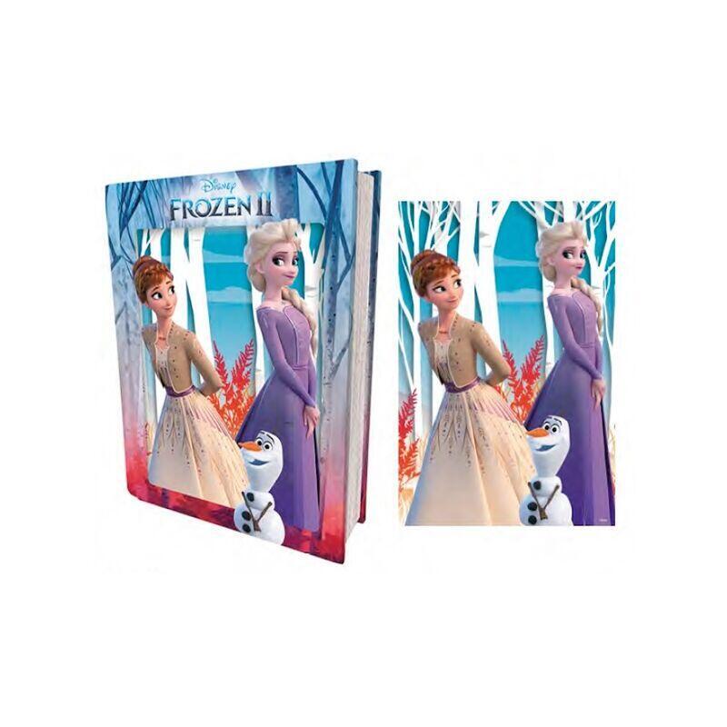 Puzzle libro lenticular disney pixar frozen elsa, anna y olaf