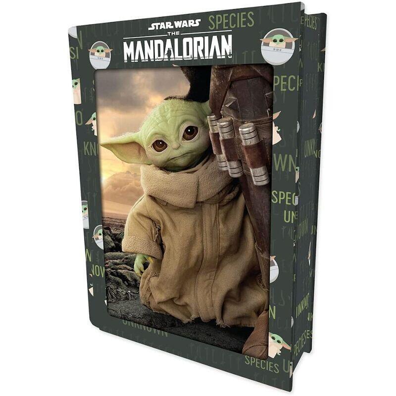 Puzzle libro lenticular star wars the mandalorian