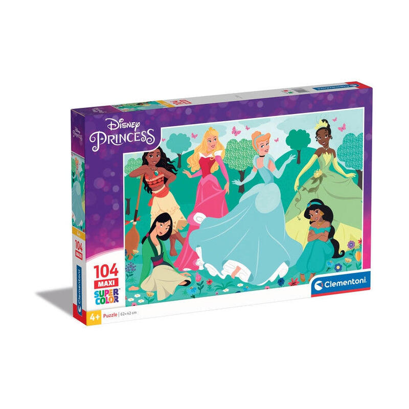 Puzzle maxi princesas disney 104pzs