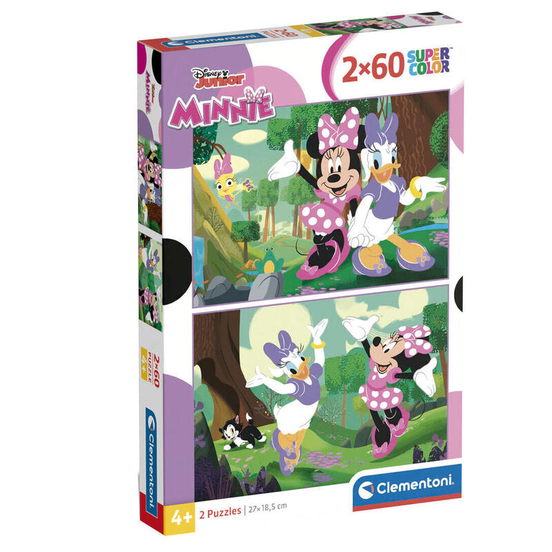Puzzle minnie disney 2x60pzs