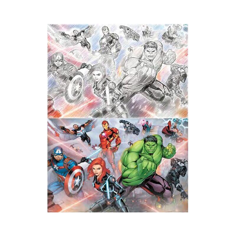 Puzzle para rascar marvel
