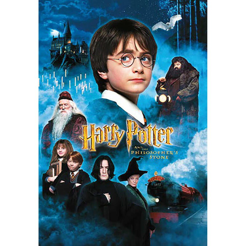 Puzzle poster harry potter y la piedra filosofal 1000pcs