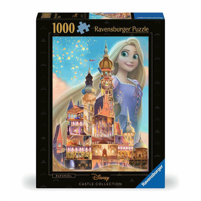 Puzzle ravensburger disney castles rapunzel 1000 piezas