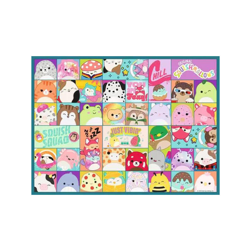 Puzzle ravensburger  infantil con muchos malvaviscos de colores 100 piezas