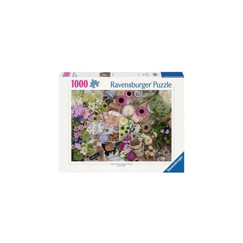 Puzzle ravensburger magnificent flower love 1000 piezas 12000620