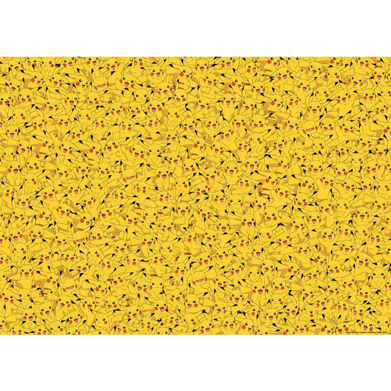 Puzzle  ravensburger  pikachu desafÍo 1000 piezas 12000829