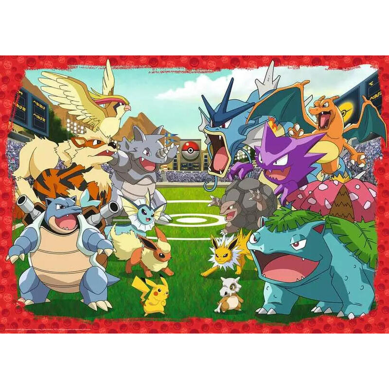 Puzzle  ravensburger  pokÉmon show de fuerza 1000 piezas 12000628