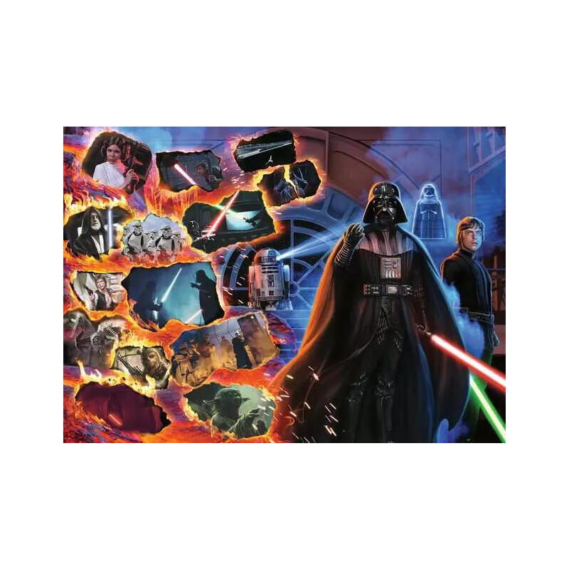 Puzzle ravensburger star wars villainous: darth vader 1000 piezas