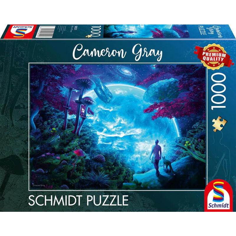 Puzzle schmidt games cameron gray sky fantasía (1000 piezas)
