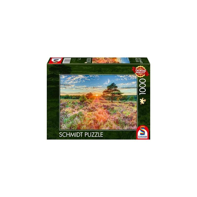 Puzzle schmidt games heath en el atardecer 59768 (1000 piezas)