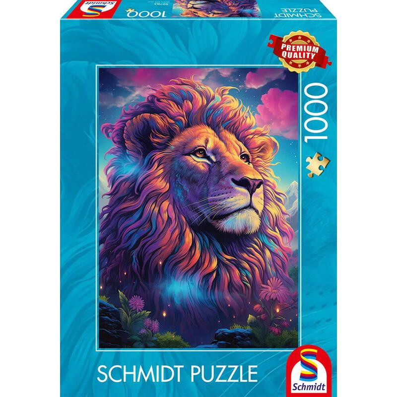 Puzzle schmidt games leÓn en el viento de color  59783