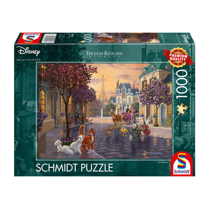 Puzzle schmidt juegos  disney los aristogatos 59690