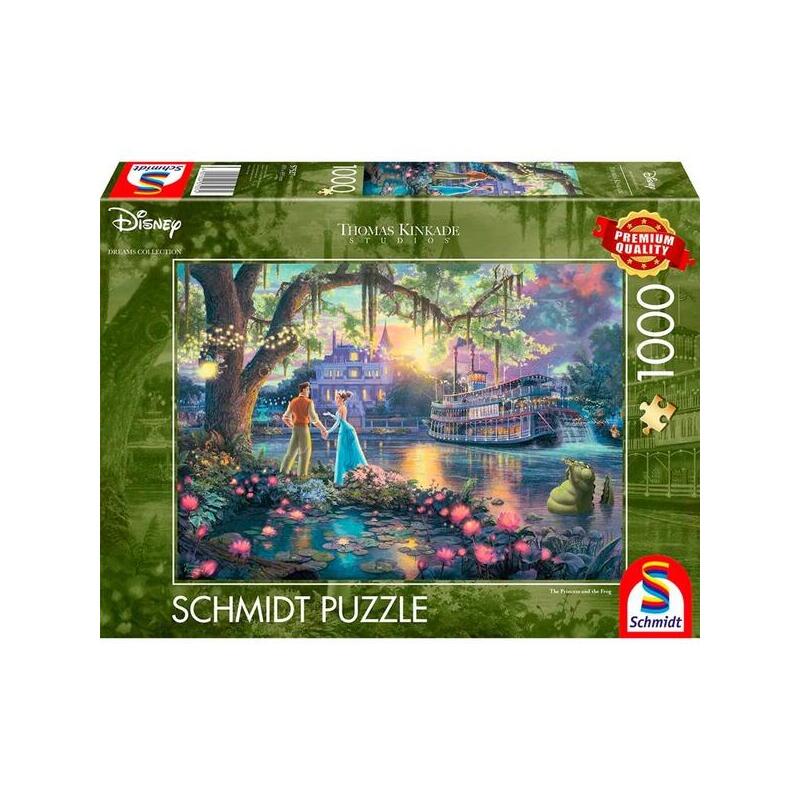 Puzzle schmidt la princesa y el sapo, 1000 piezas 57527