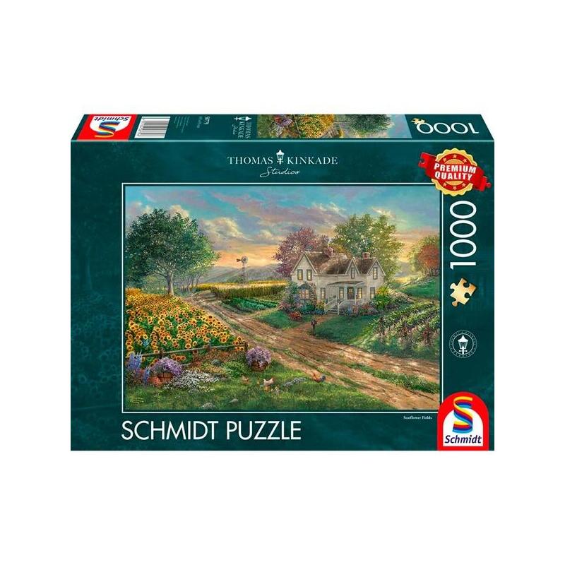 Puzzle schmidt spiele  campos de girasoles 1000 piezas