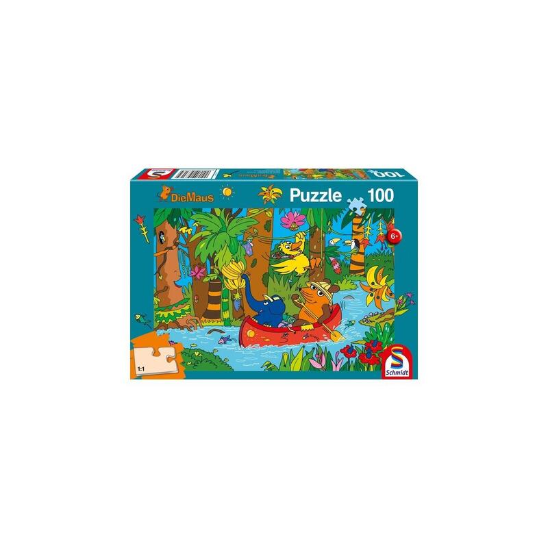 Puzzle schmidt spiele el ratÓn: en la selva 100 piezas 56313
