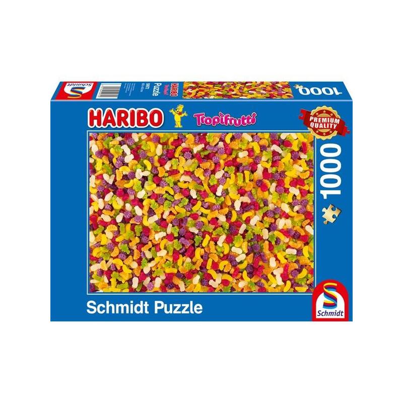 Puzzle schmidt spiele haribo: tropifrutti, 1000 piezas 59972