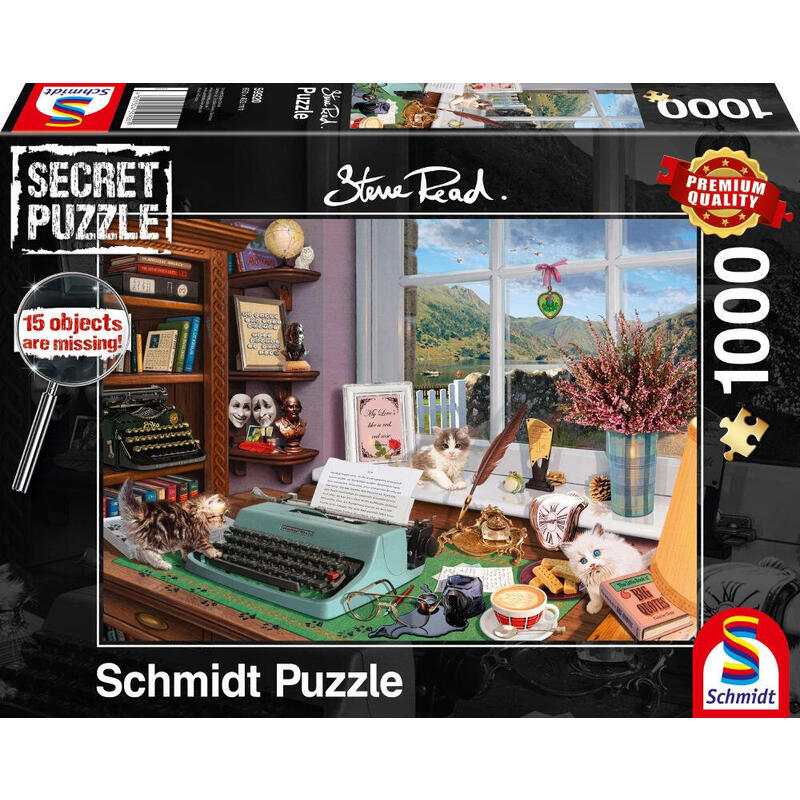 Puzzle steve read: am schreibtisch