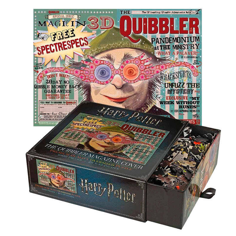 Puzzle the quibbler magazine harry potter