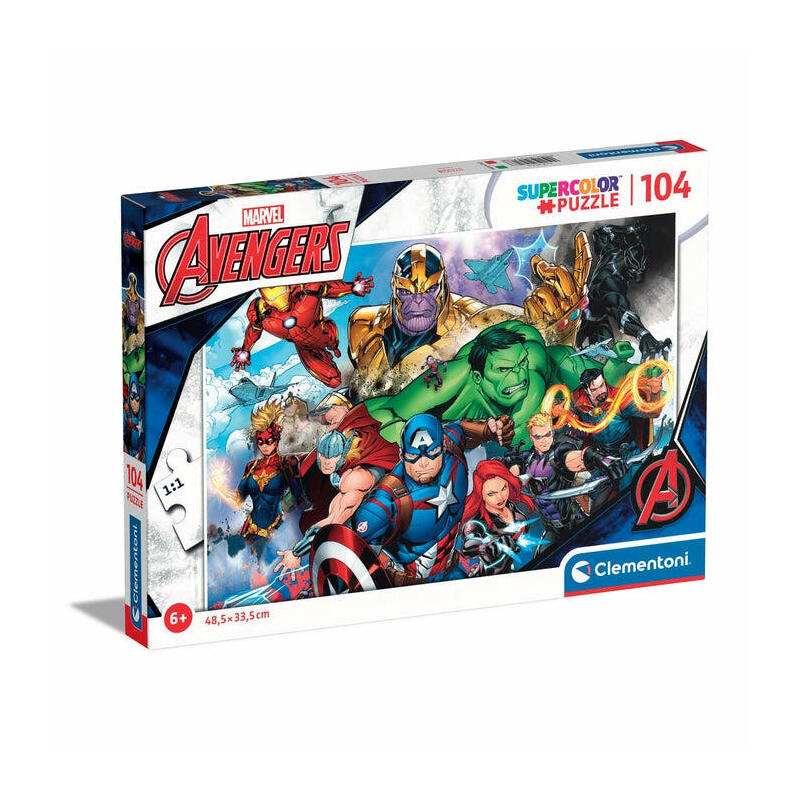 Puzzle vengadores avengers marvel 104pzs
