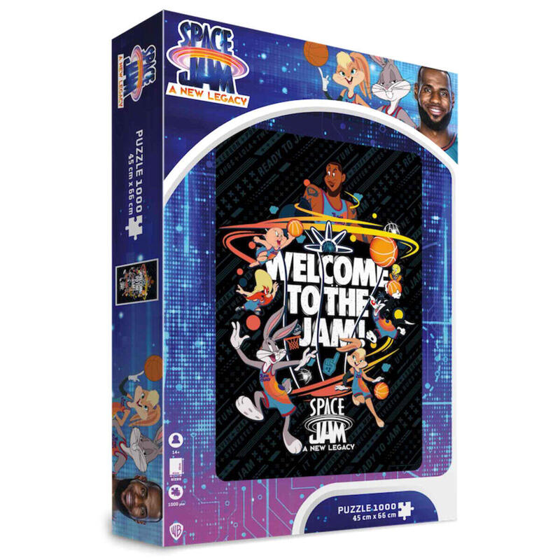 Puzzle welcome to the jam space jam 2 1000pzs