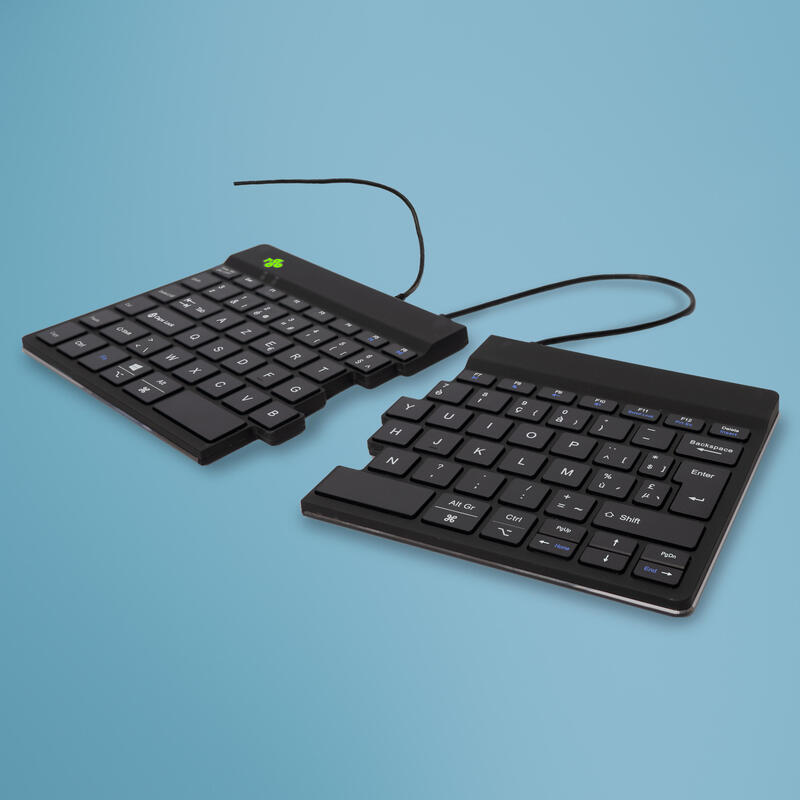 R-go tools r-go split teclado ergonÓmico, azerty (be), negro, cableada