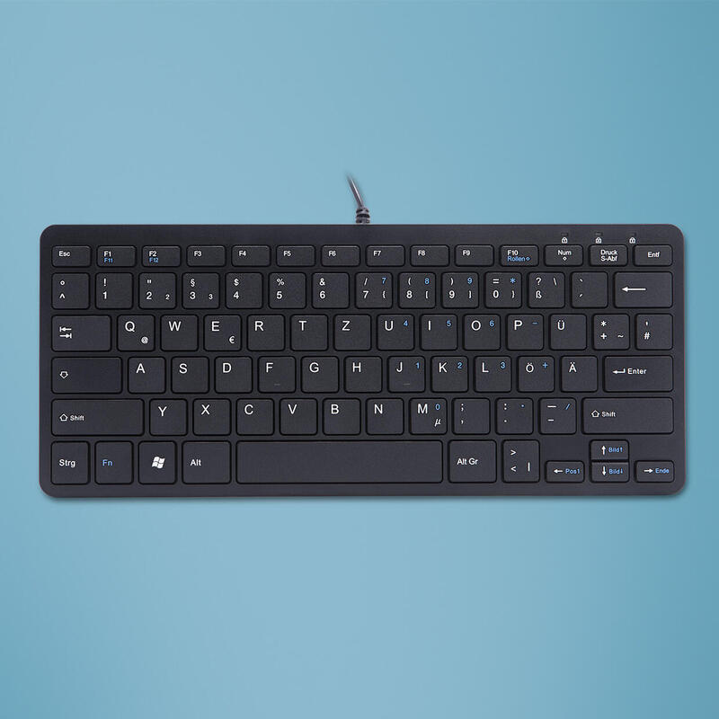 R-go tools r-go teclado compact, qwertz [de], negro, cableada