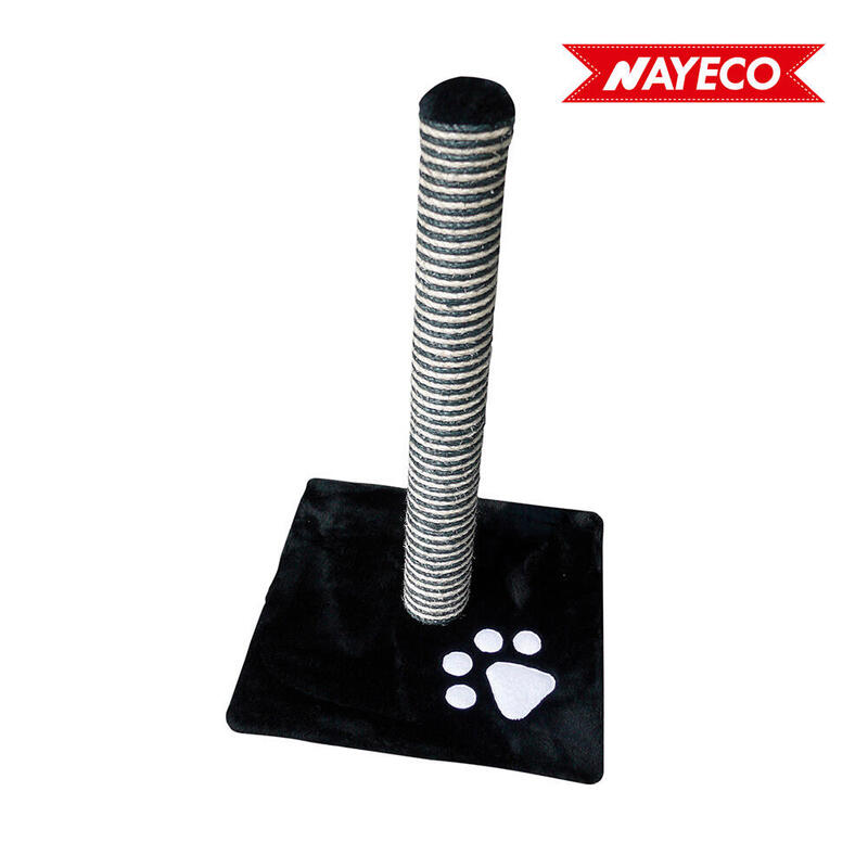 Rascador savanna poste negro 63x40x40cm nayeco