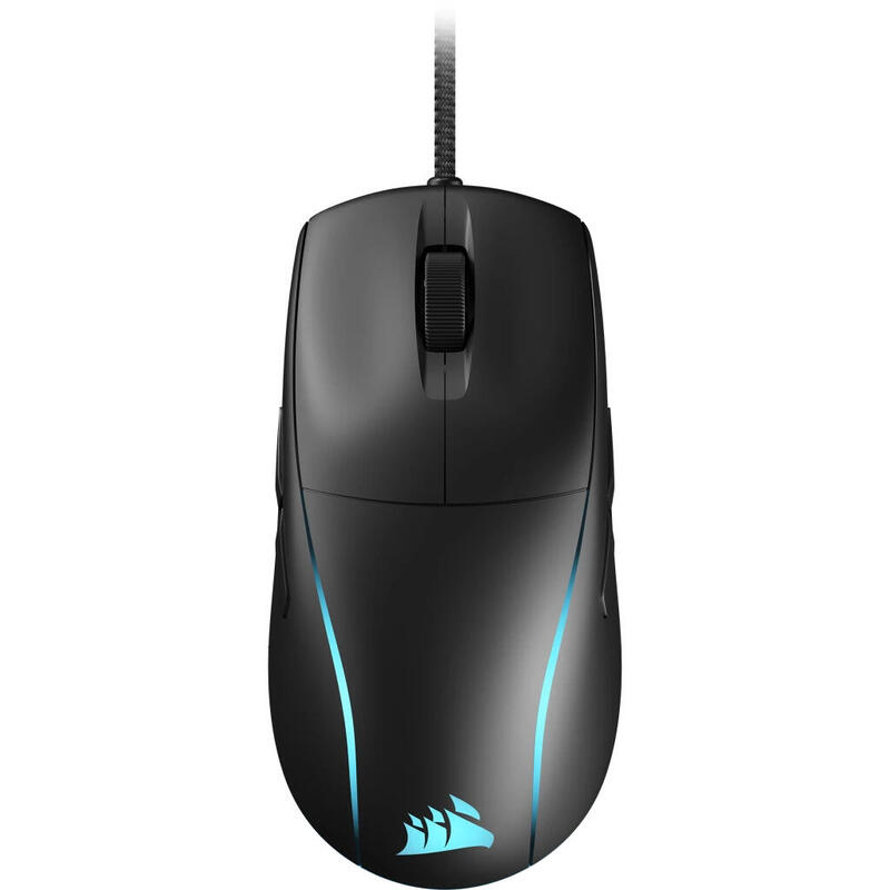 Raton corsair usb gaming m75 rgb 2 zonas ligero negro ch-930d010-eu