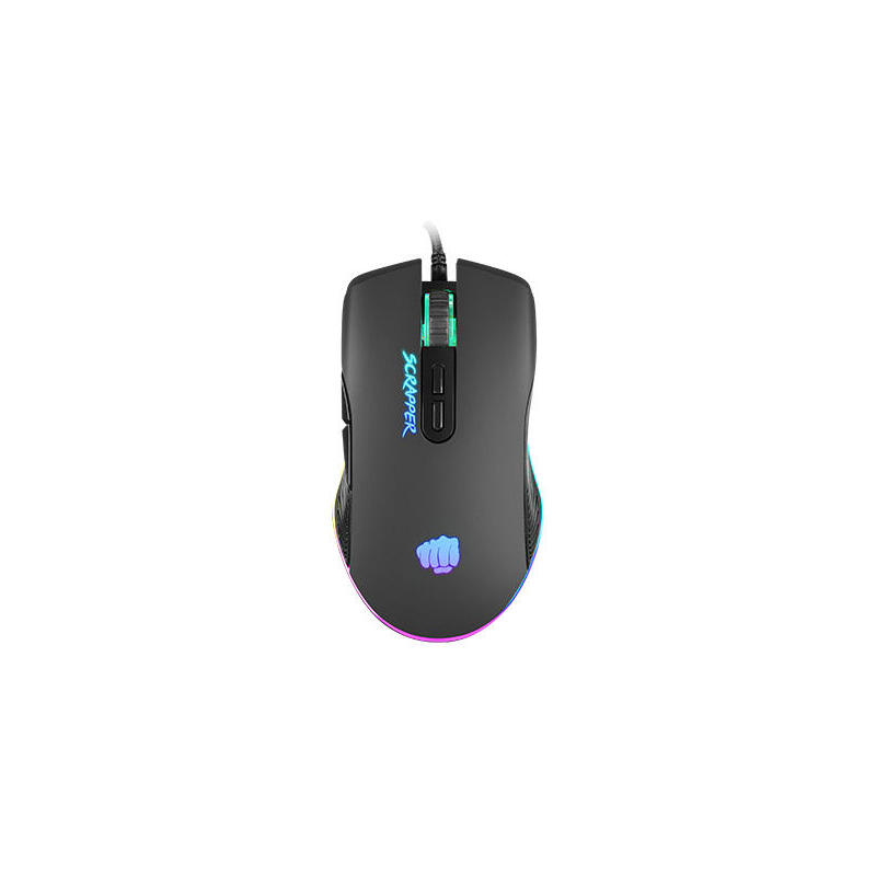 Raton gaming fury scrapperr rgb 6400 dpi