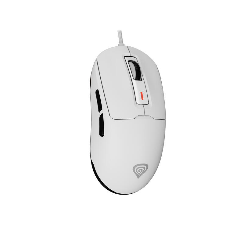 Raton gaming genesis krypton 660 rgb sensor pmw3327 12.000 dpi blanco