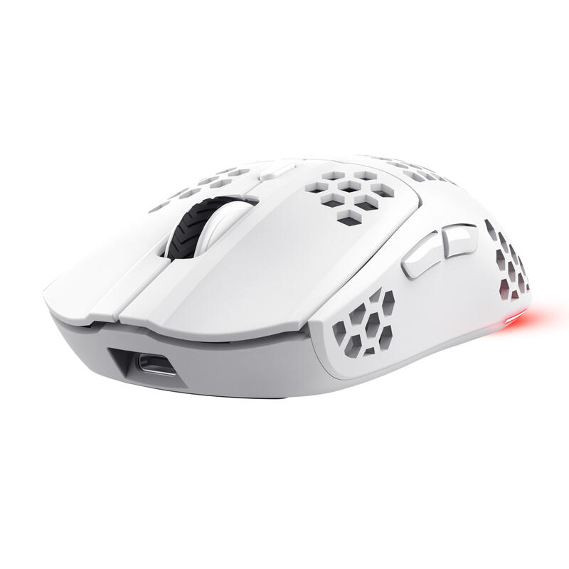 RatÓn gaming inalÁmbrico trust gaming gxt 929 helox baterÍa recargable hasta 4800 dpi blanco