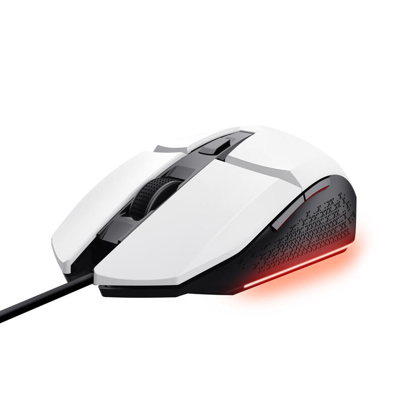 RatÓn gaming trust gaming gxt 109 felox hasta 6400 dpi blanco