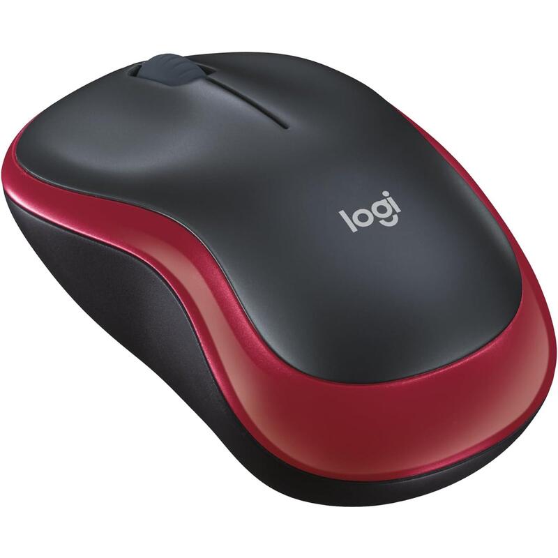 RatÓn inalÁmbrico logitech m185 rojo 910-002240