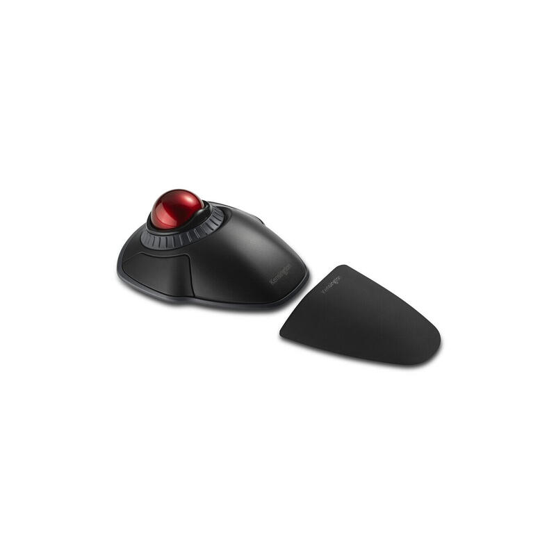 Raton kensington orbit trackball inalÁmbrico con anillo de desplazamiento, negro