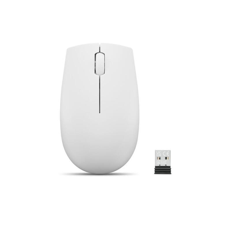 Ratón  lenovo 300 wireless mouse?grey ambidextro rf inalámbrico Óptico 1000 dpi