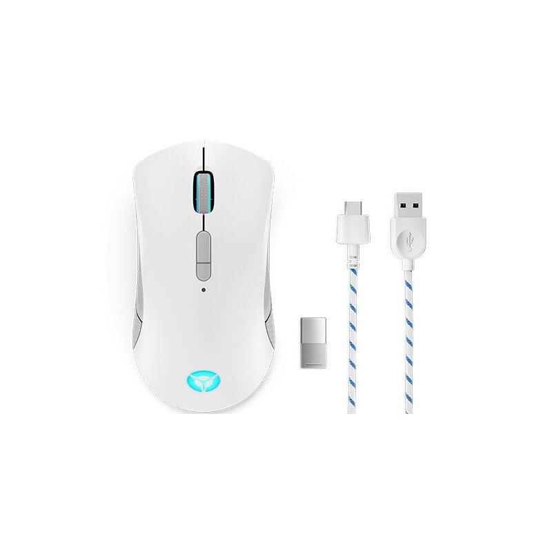 RatÓn lenovo legion m600 wireless gaming ambidextro rf wireless + bluetooth + usb type-a Óptico 16000 dpi