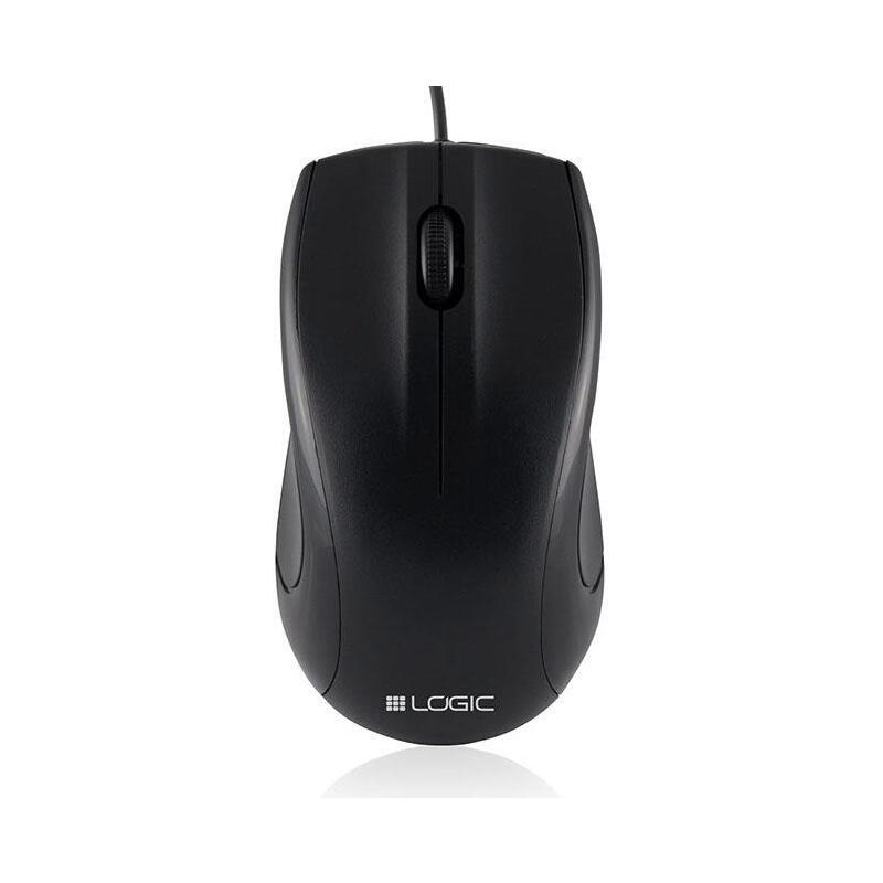 RatÓn logic lm-12 usb tipo a Óptico 1000 dpi ambidiestro