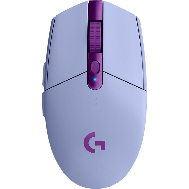 RatÓn logitech g g305  Óptico 6 botones inalÁmbrico 2.4 ghz receptor inalÁmbrico usb lila
