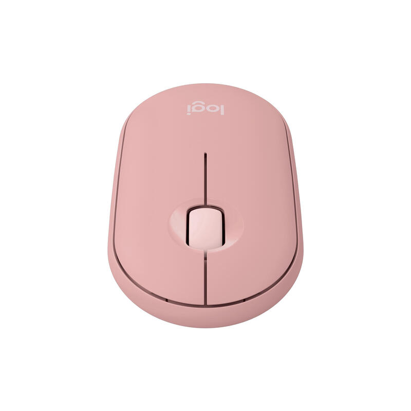 RatÓn logitech pebble 2 m350s wireless + bluetooth rosa 910-007014