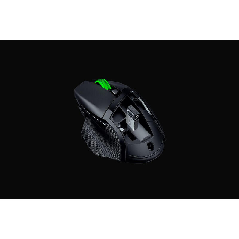 RatÓn razer basilisk v3 x hyperspeed gaming rgb led light, bluetooth,  wireless, black