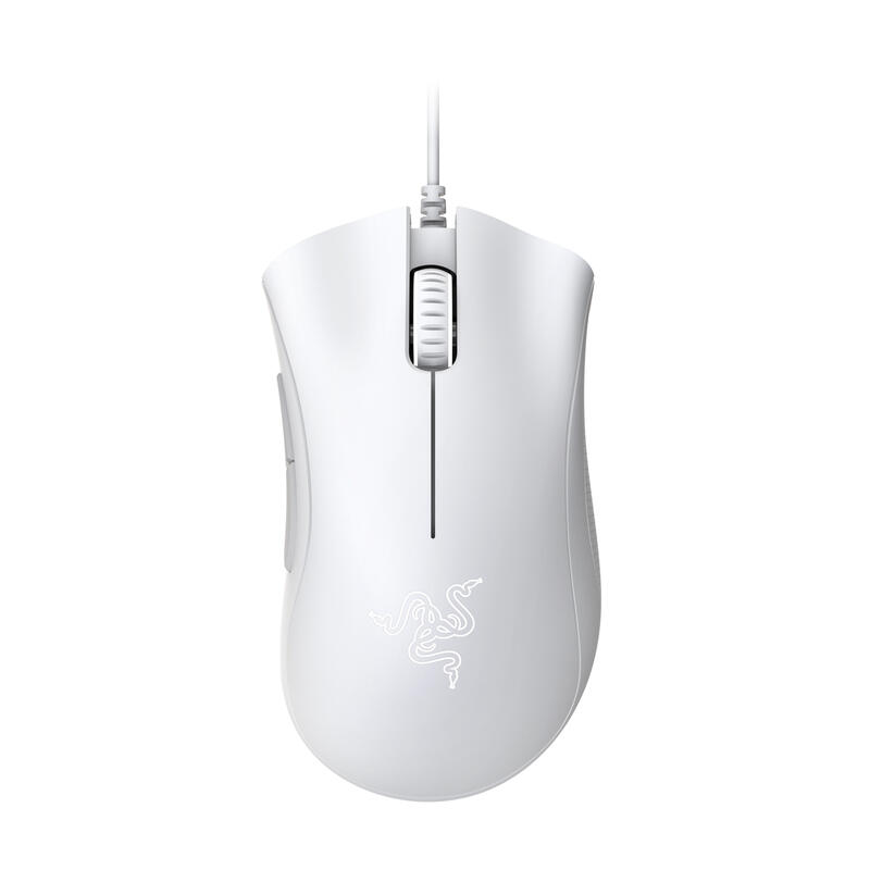 Raton razer deathadder essential blanco (rz01-03850200-r3m1)