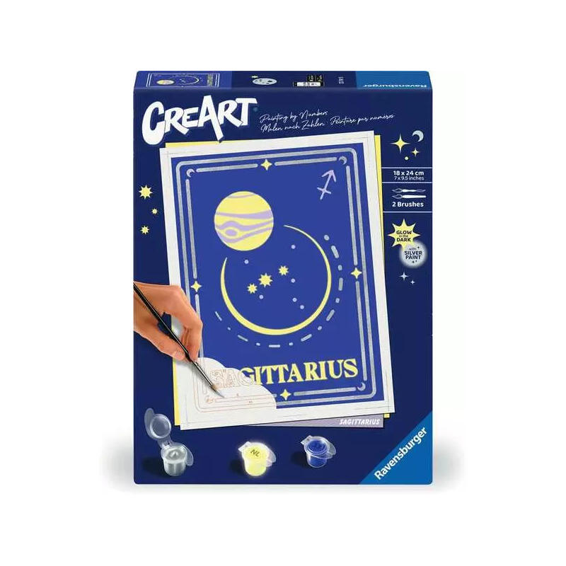 Ravensburger creart – signo zodiacal escorpio, pintura 23740