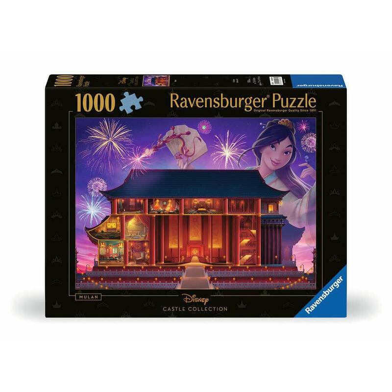 Ravensburger puzzle castillos disney: mulan 1000 piezas 12000260
