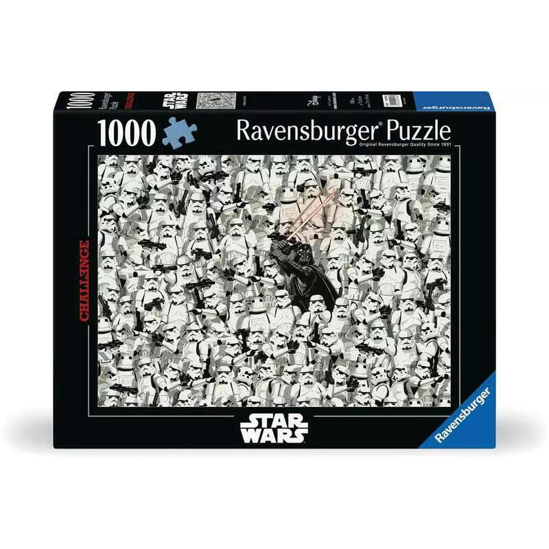Ravensburger puzzle challenge star wars 1000 piezas 12000458